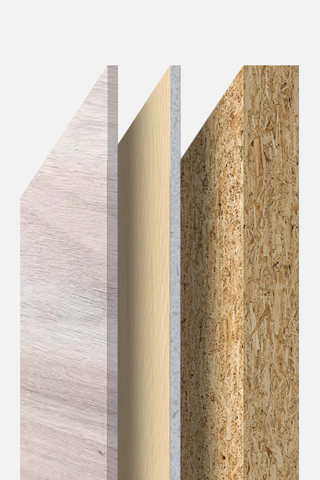 Placa melaminata cu design din piele