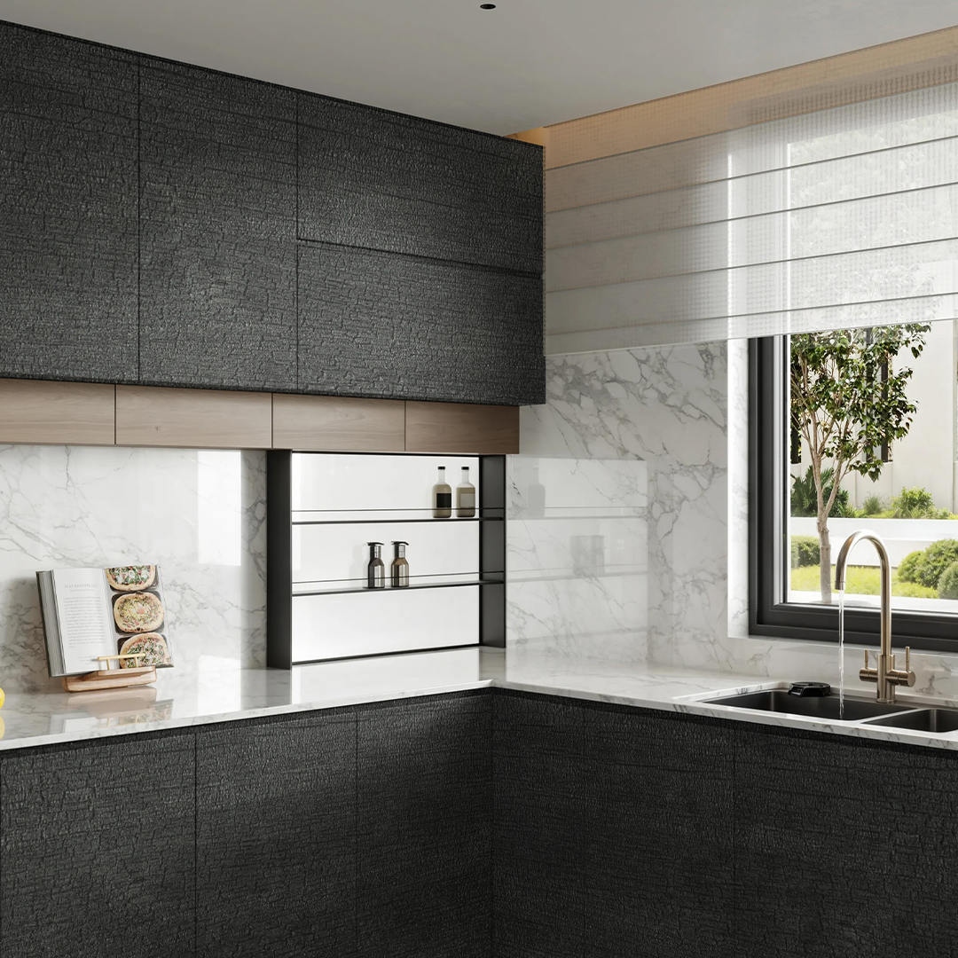 ZS02 Panou cu textura carbonizată - 3D